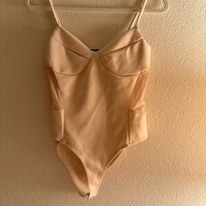 Stylish Cream Bodysuit